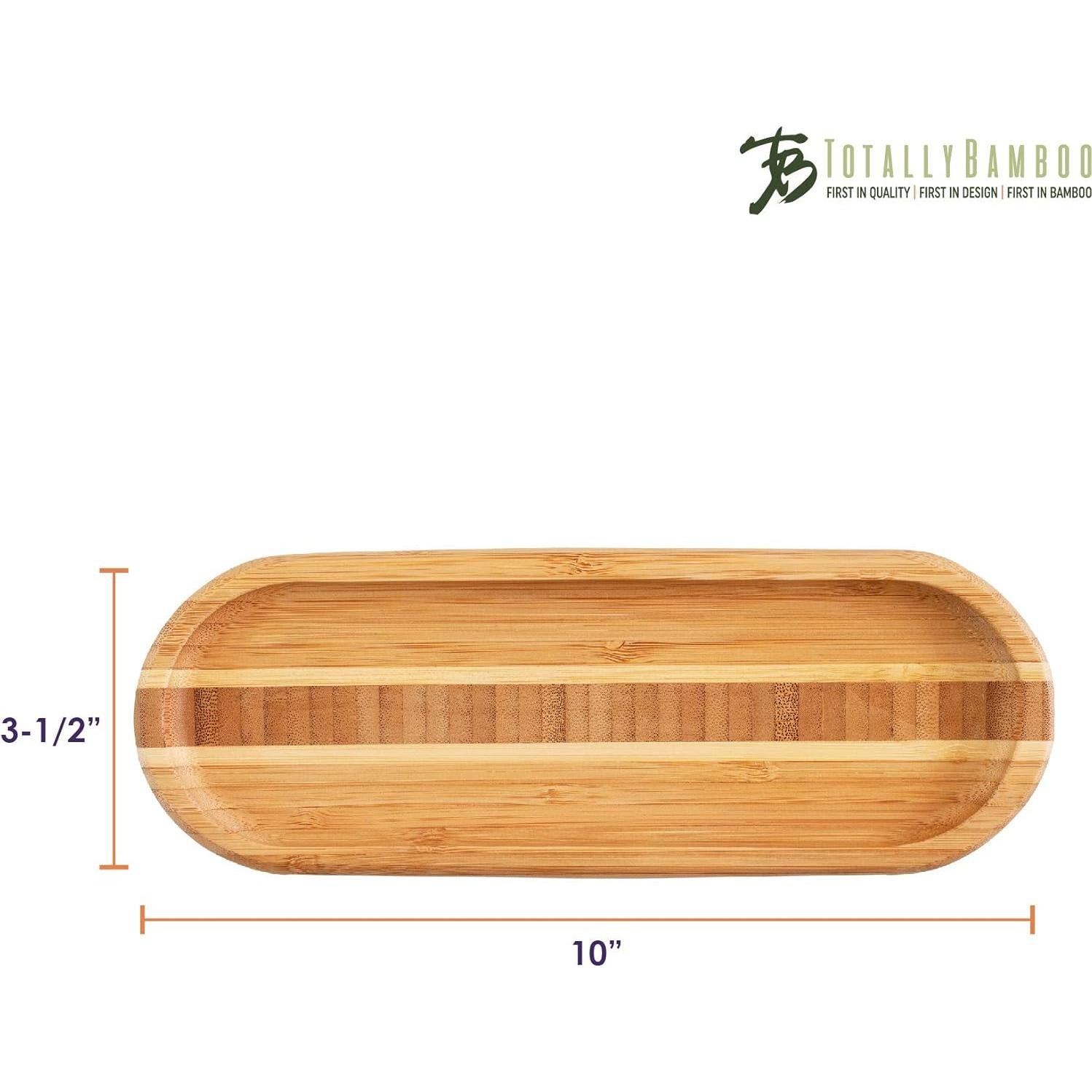 Soporte para Cuchara Totally Bamboo Catch-All 25.4x8.9cm