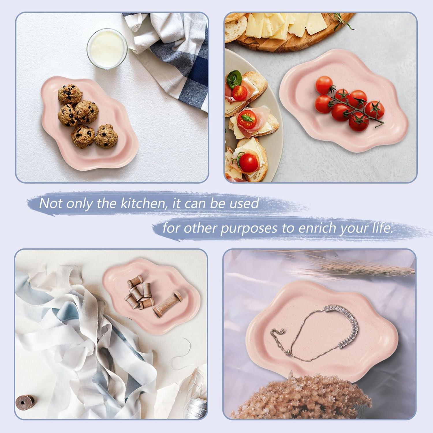 Soporte de Cuchara de Cerámica Bonito y Alegre Rosa 19.5 cm