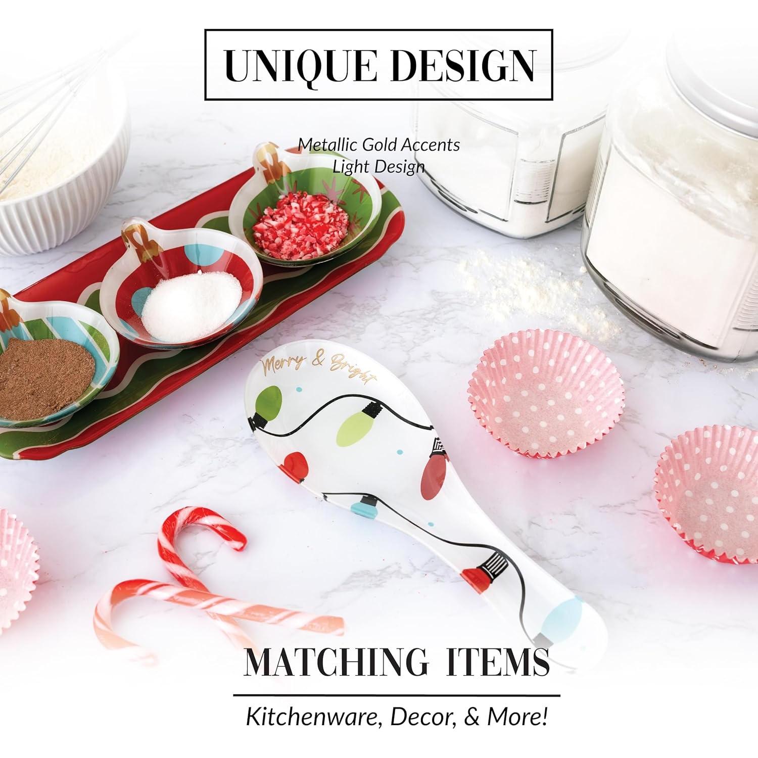 Reposapucheros de Vidrio Pavilion Merry & Bright 23.5 cm