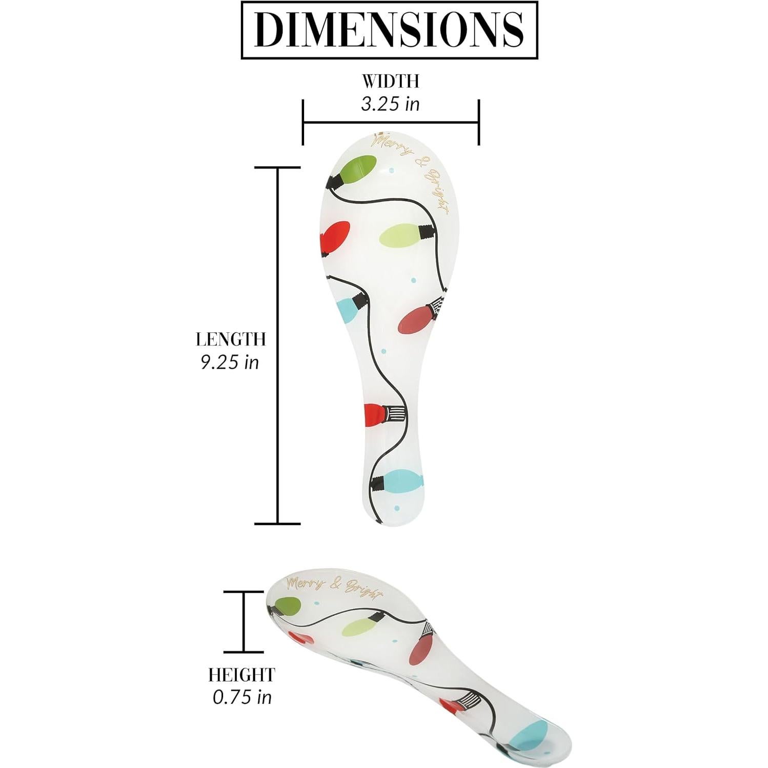 Reposapucheros de Vidrio Pavilion Merry & Bright 23.5 cm