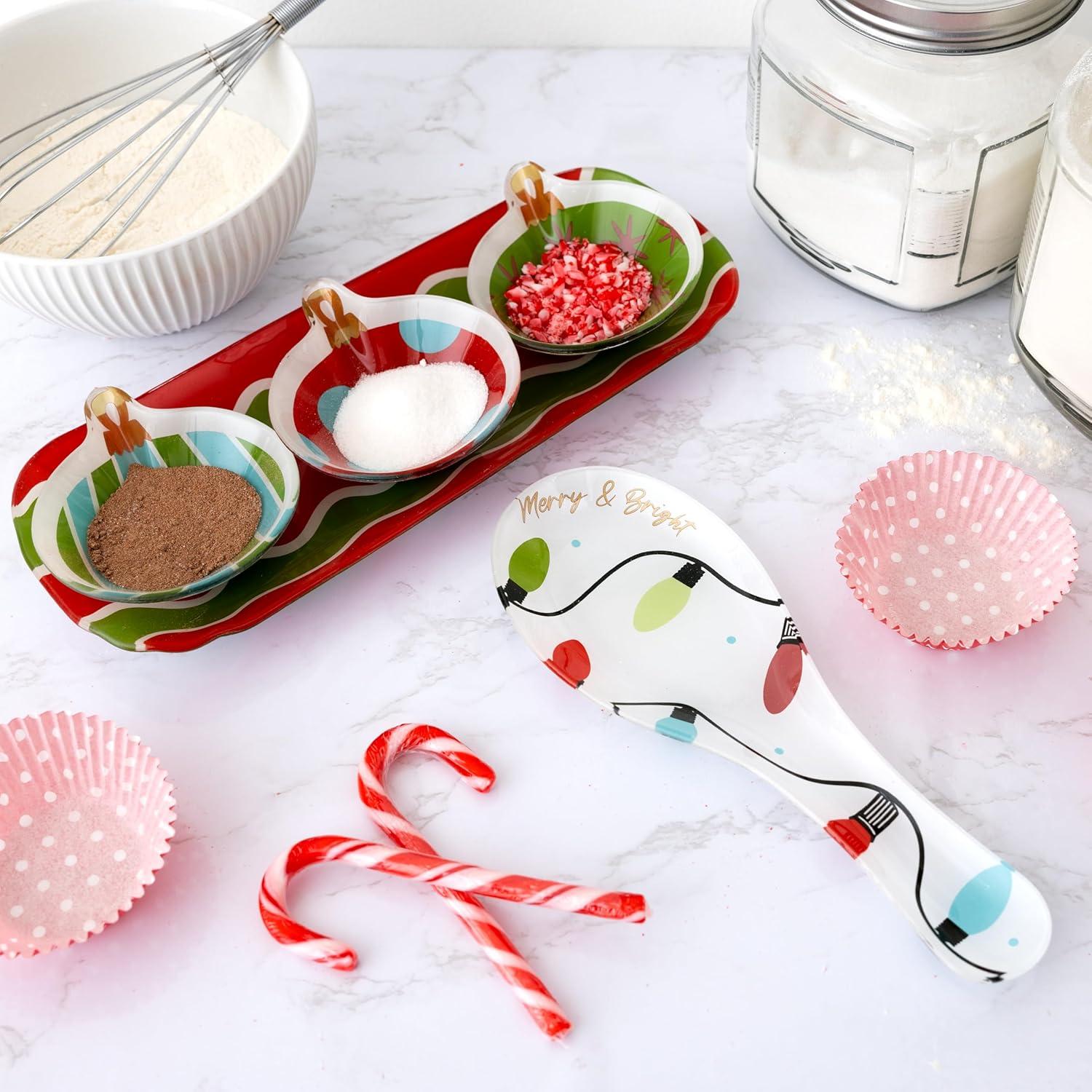 Reposapucheros de Vidrio Pavilion Merry & Bright 23.5 cm