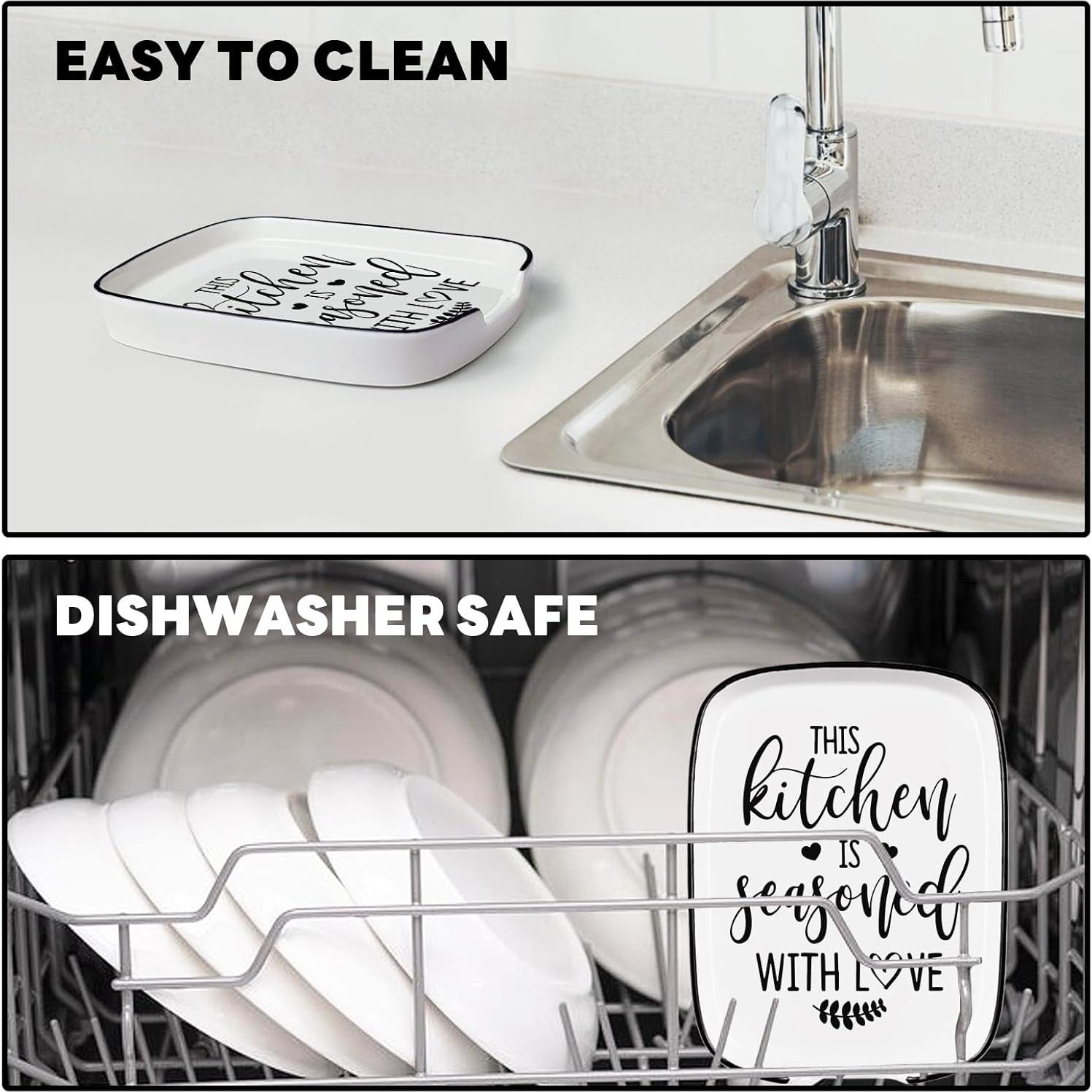 Soporte para Cucharas de Cerámica Msyueos 14.7x11.4cm Con Amor