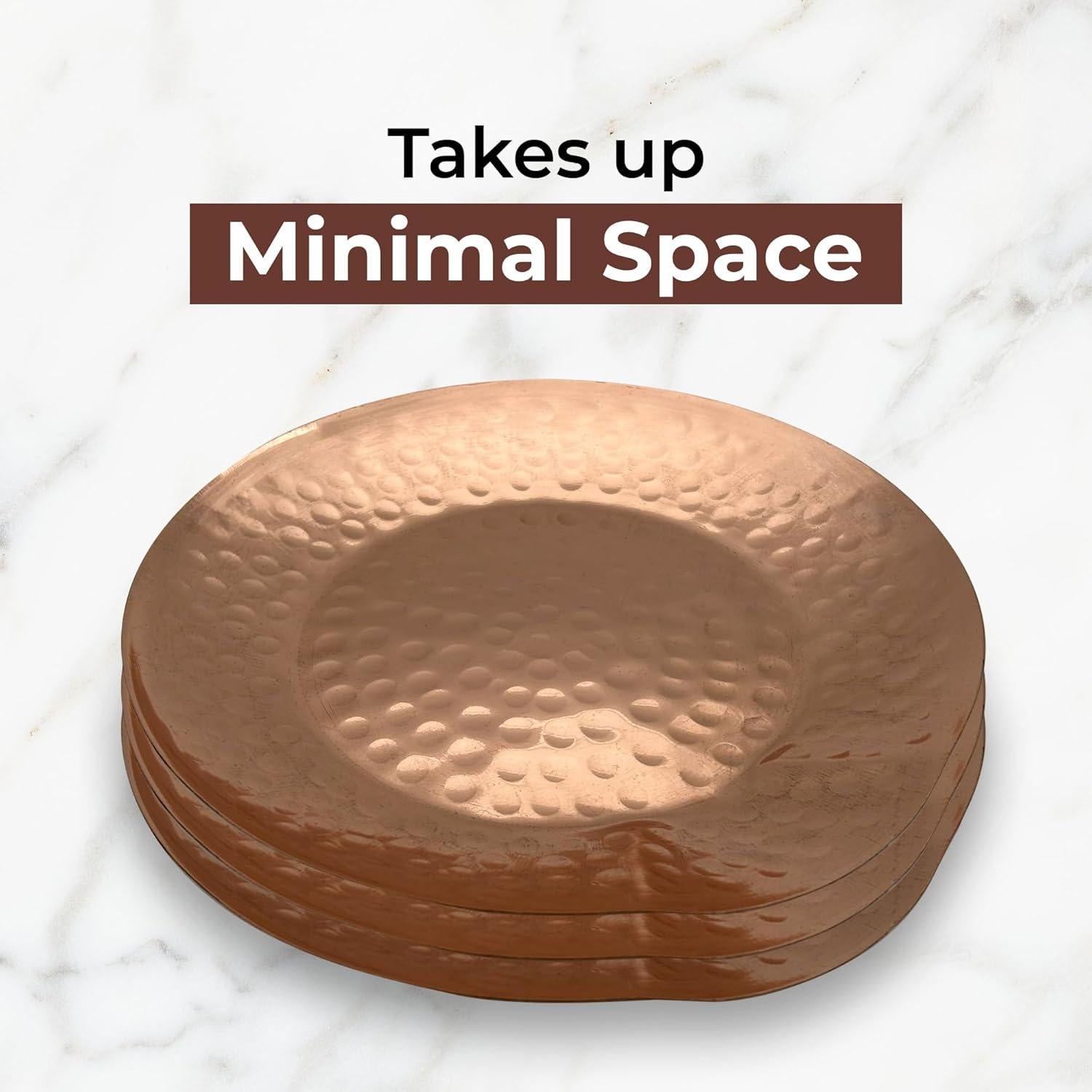 Soporte de Cuchara de Cobre RYARDS - Paquete de 2 Utensilios