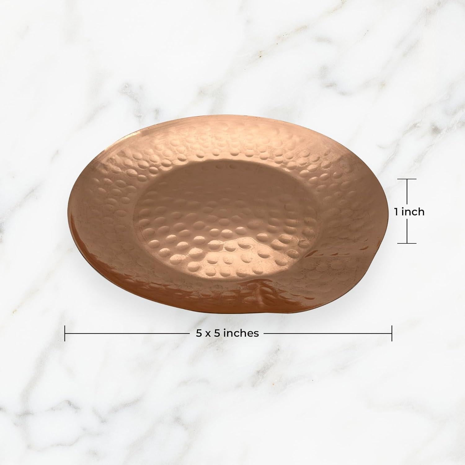 Soporte de Cuchara de Cobre RYARDS - Paquete de 2 Utensilios