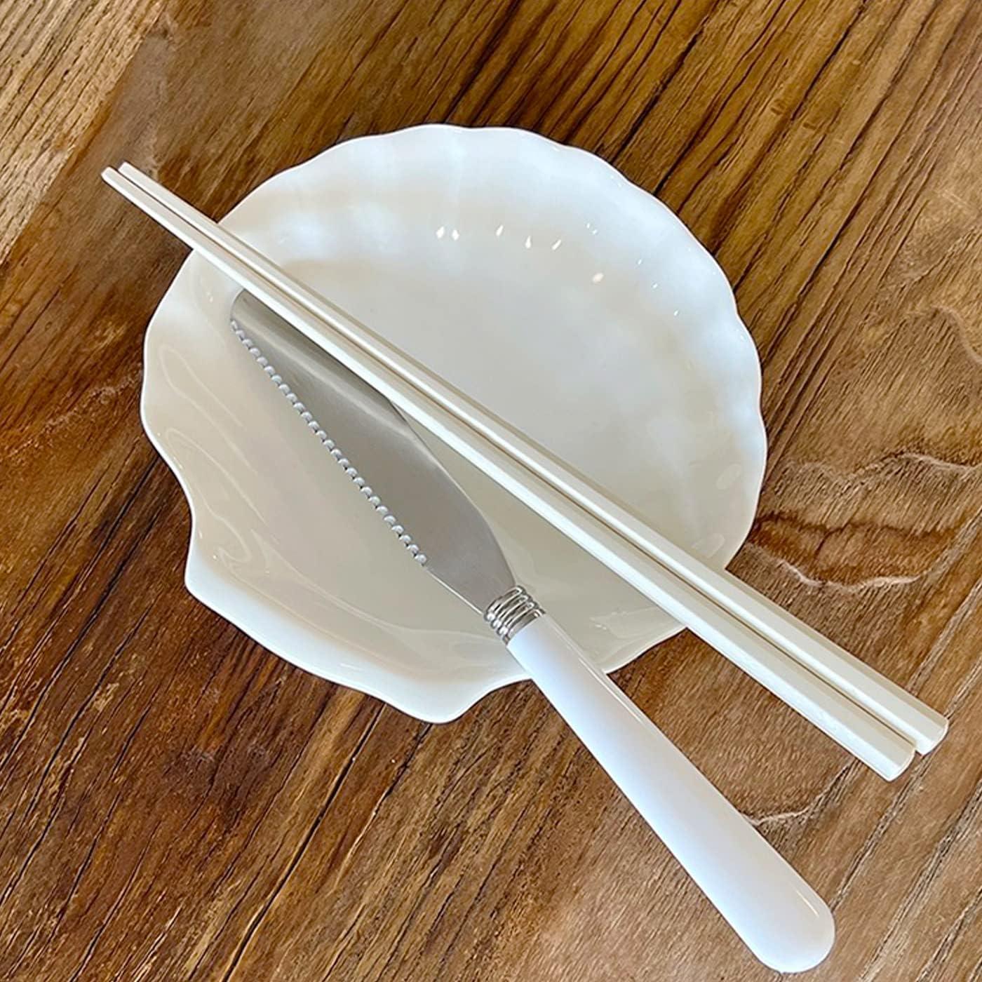 Soporte de Cuchara de Cerámica MDFAYE en Forma de Concha 15.24 cm