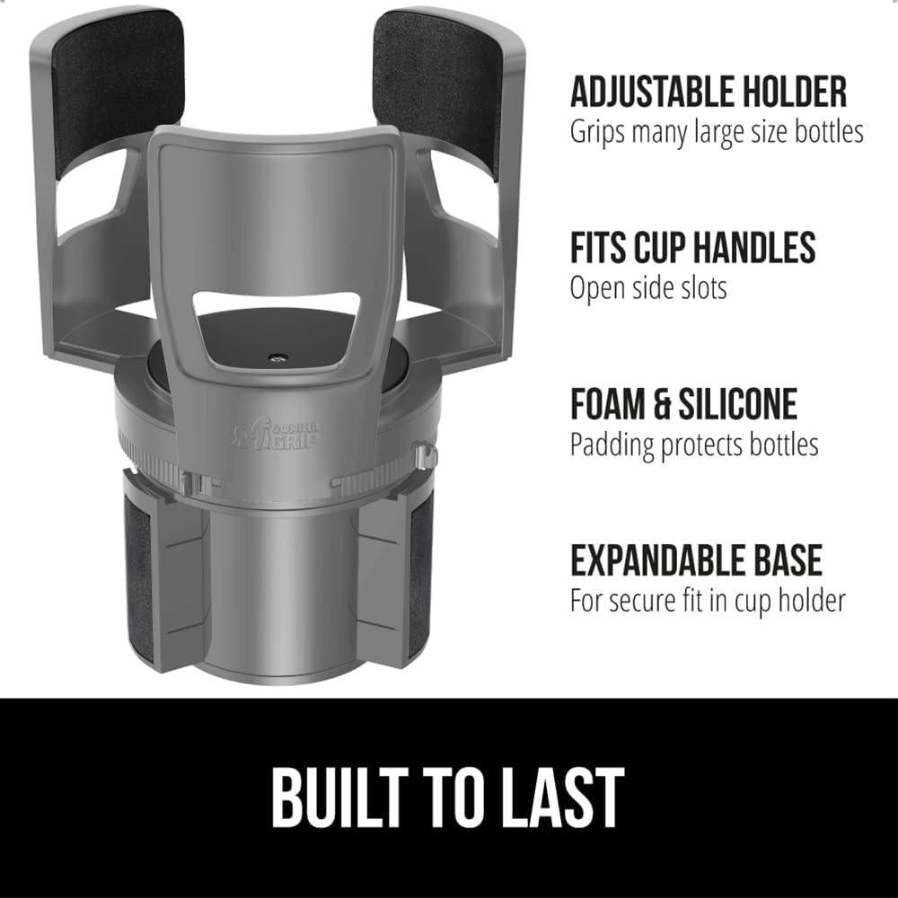 Expansor de Porta Vasos GORILLA GRIP Ajustable Gris 0.53-1.42L