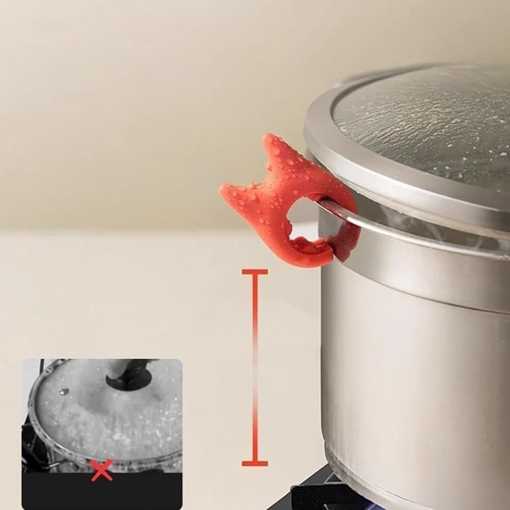 10 Soportes de Cuchara de Silicona EUBUY para Olla Caliente