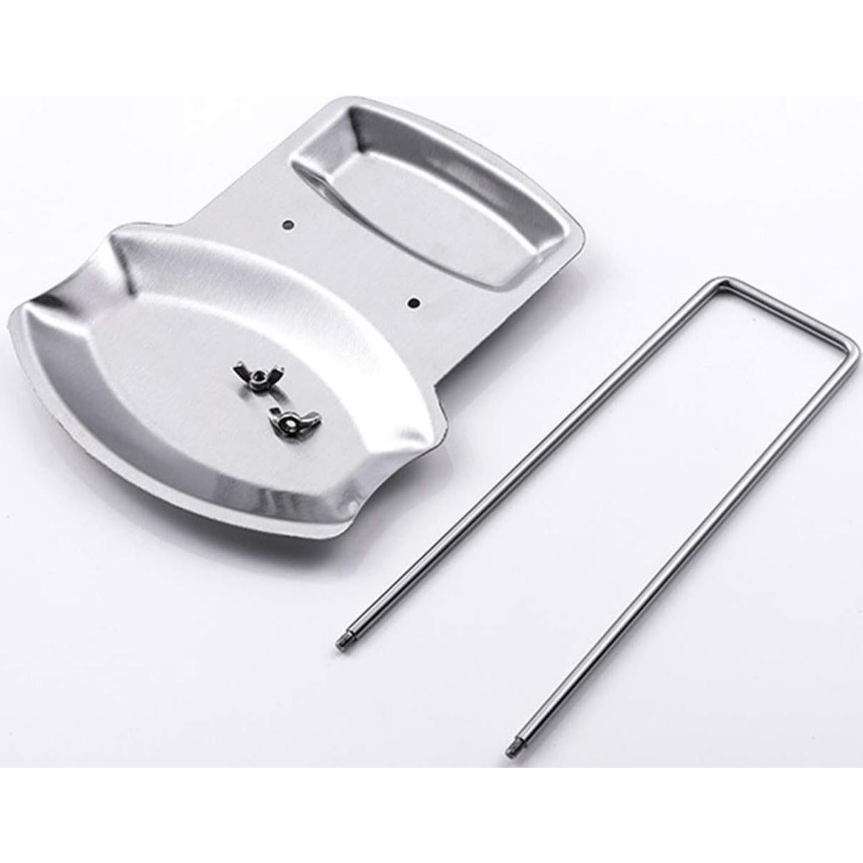 Soporte para Tapas y Cucharas Lawei - 3 Piezas Acero Inoxidable