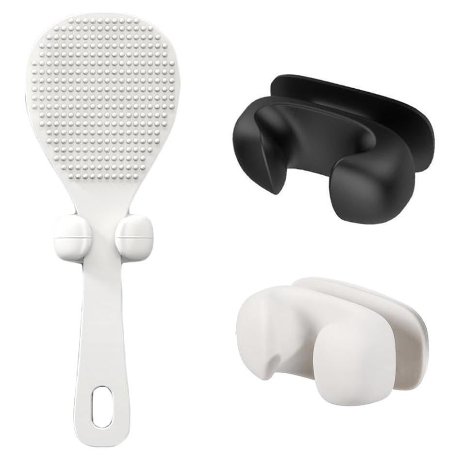 Soporte para Cuchara de Arroz TorSor 2 Piezas Silicona