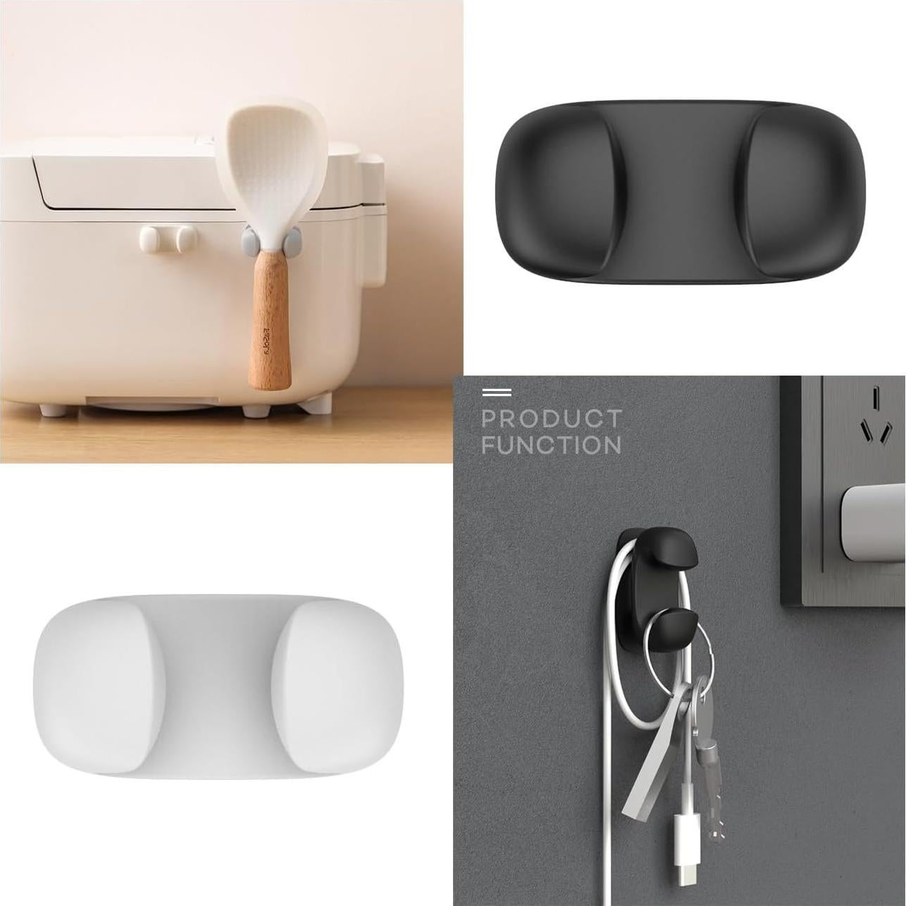 Soporte para Cuchara de Arroz TorSor 2 Piezas Silicona