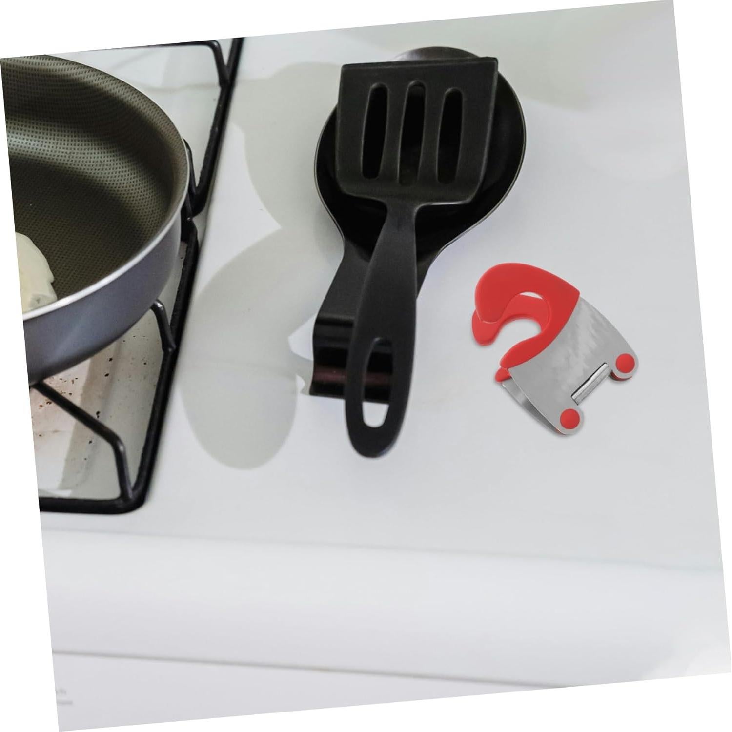 Soporte de Tapa de Olla Acero Inoxidable CONGARTENO 7.8x5.5cm