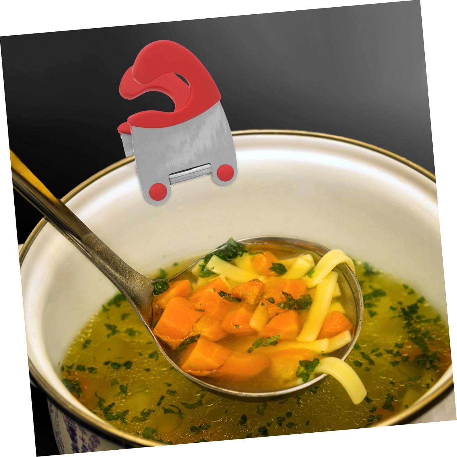 Soporte de Tapa de Olla Acero Inoxidable CONGARTENO 7.8x5.5cm