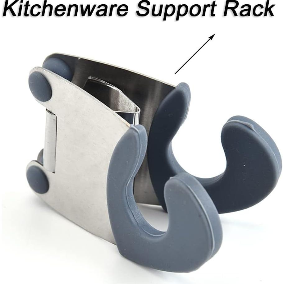 Soporte para Cucharas de Olla YYMSEN Acero Inoxidable 2 Pcs