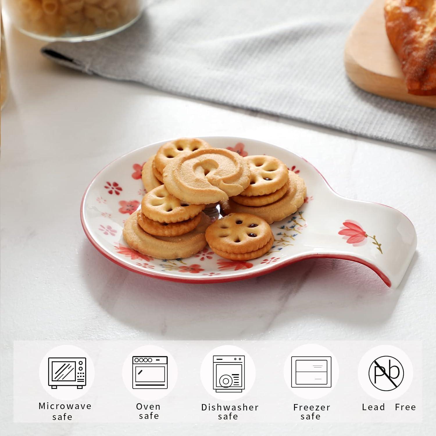 Reposap cucharas cerámica Magclay pájaro rojo 13.97 cm