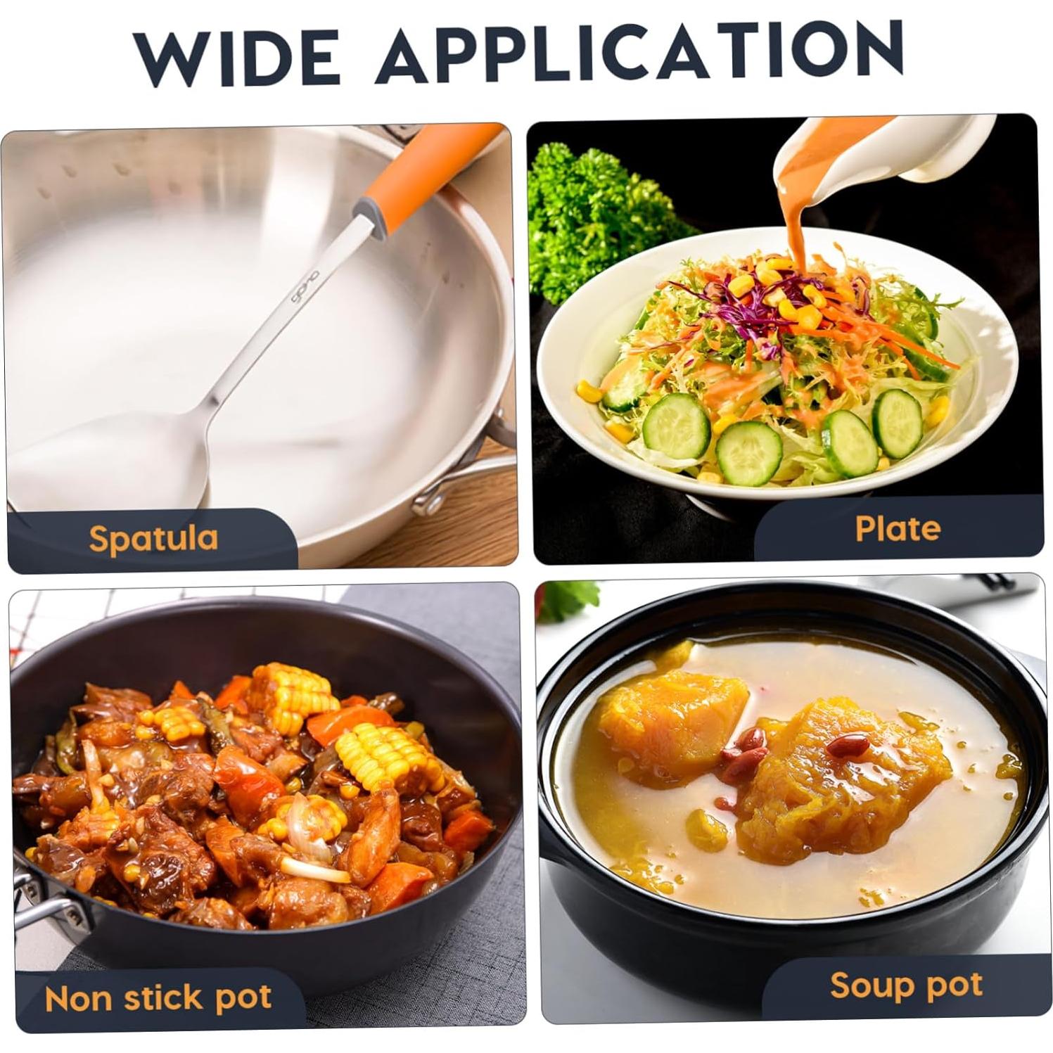 Clip de Cuchara para Olla MAGICLULU - Acero Inoxidable y Silicona