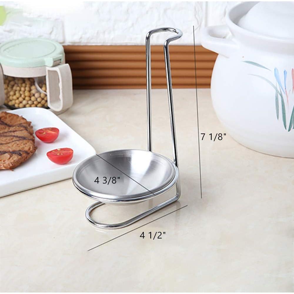 Soporte Vertical para Cuchara Euro de Acero Inoxidable