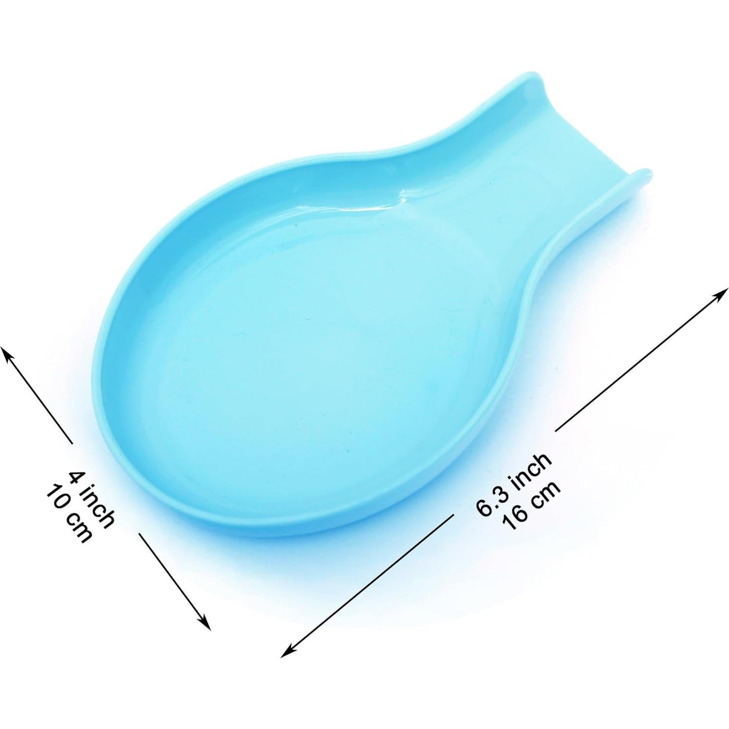 Reposaplatos de Plástico Youngever - Juego de 5 Soportes Arcoíris