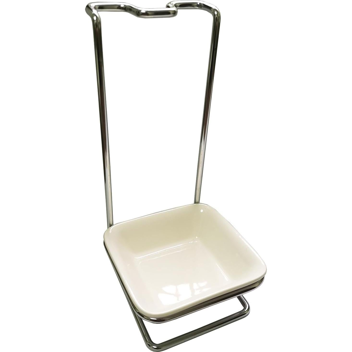 Soporte Vertical para Cucharas Cerámica Blanca GoldNJade