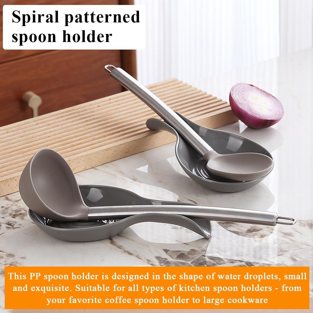 Soporte para Cucharas Kyraton 4 Pack - Plástico Grado Alimenticio