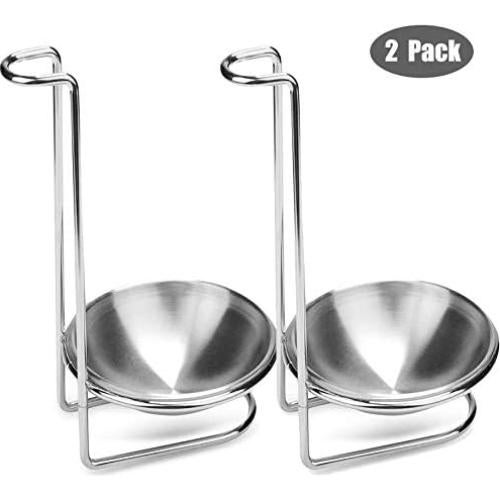 Soporte para Cucharas iPstyle Acero Inoxidable Vertical 20x12cm