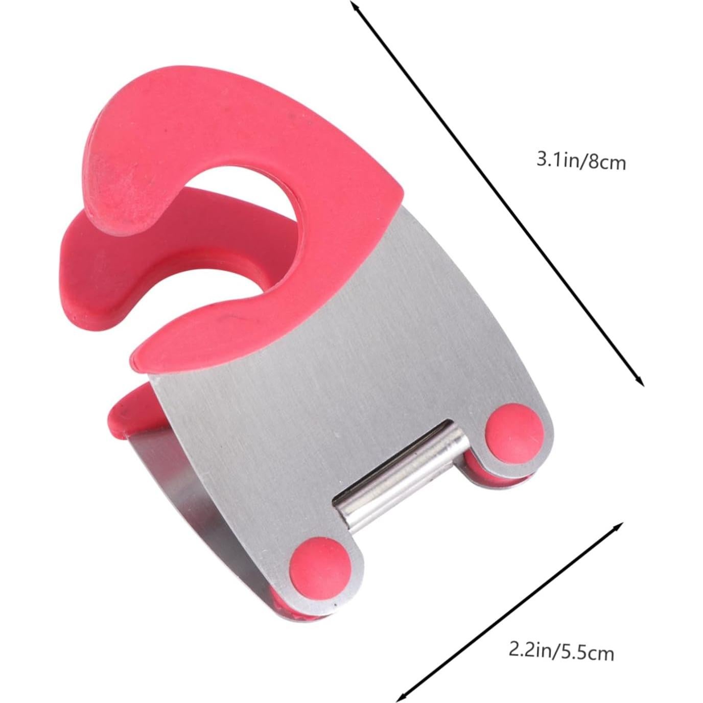 Soporte de Clip para Olla HOLIDYOYO 2 Piezas Acero Inoxidable