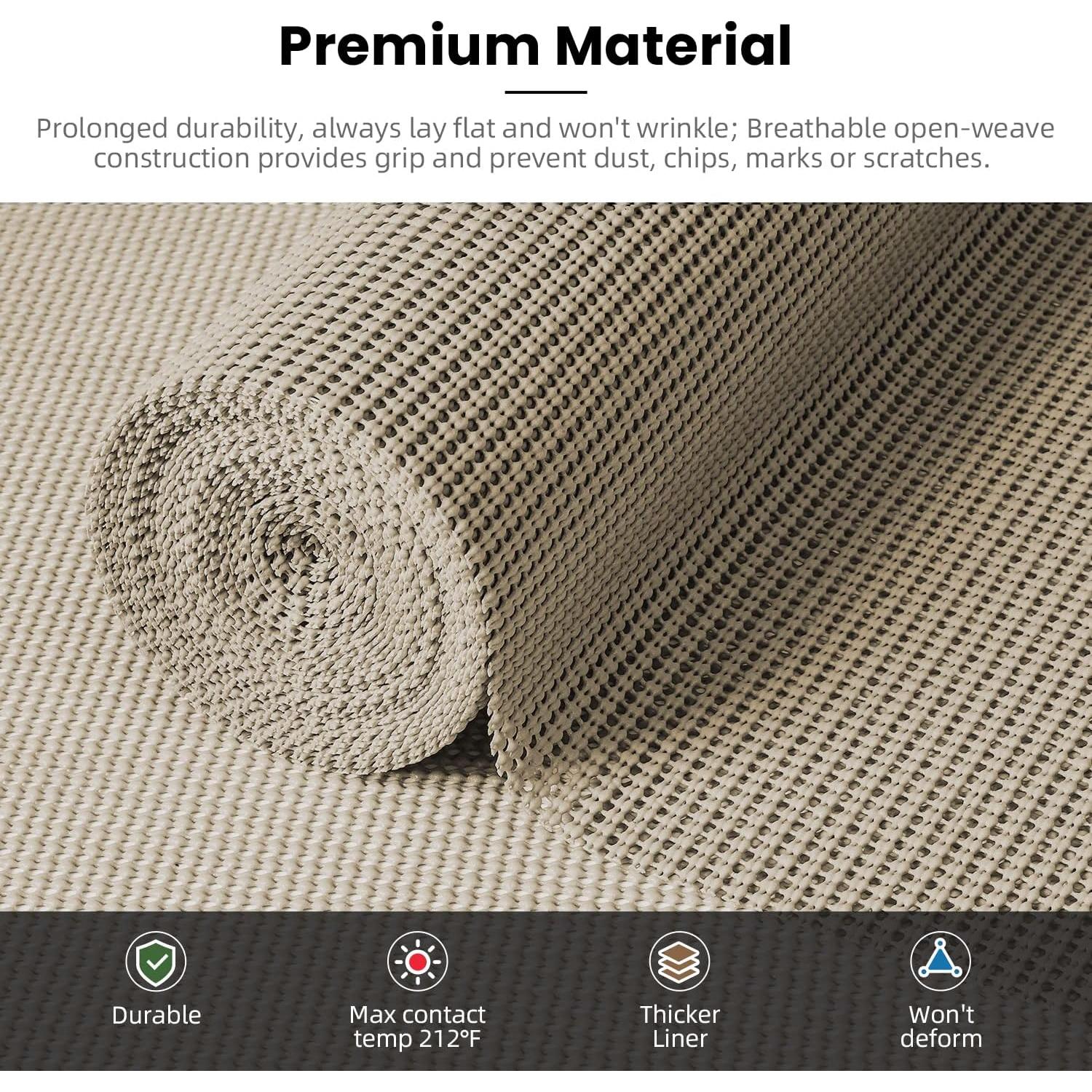 Forro de Estante y Cajón BAGAIL 30 cm x 3.66 m Beige