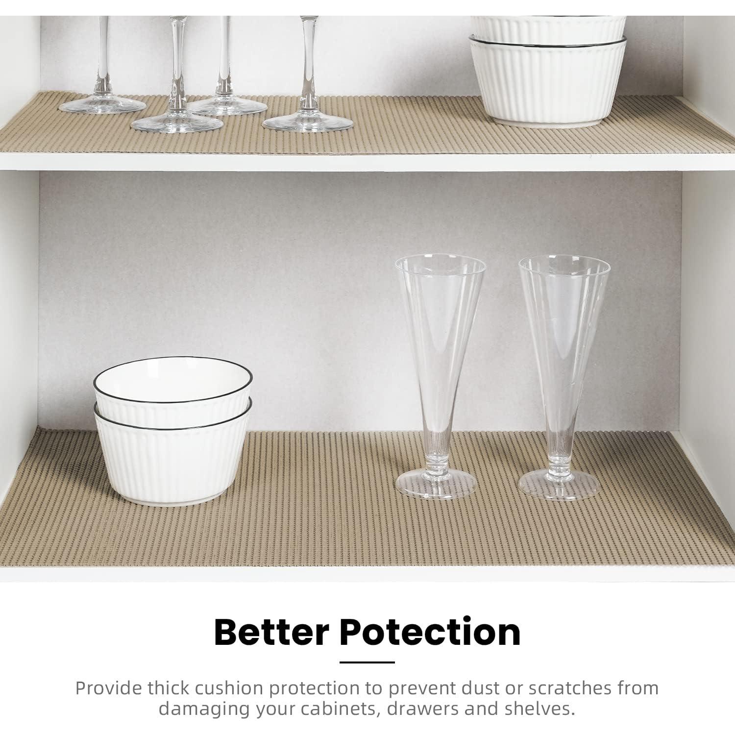 Forro de Estante y Cajón BAGAIL 30 cm x 3.66 m Beige