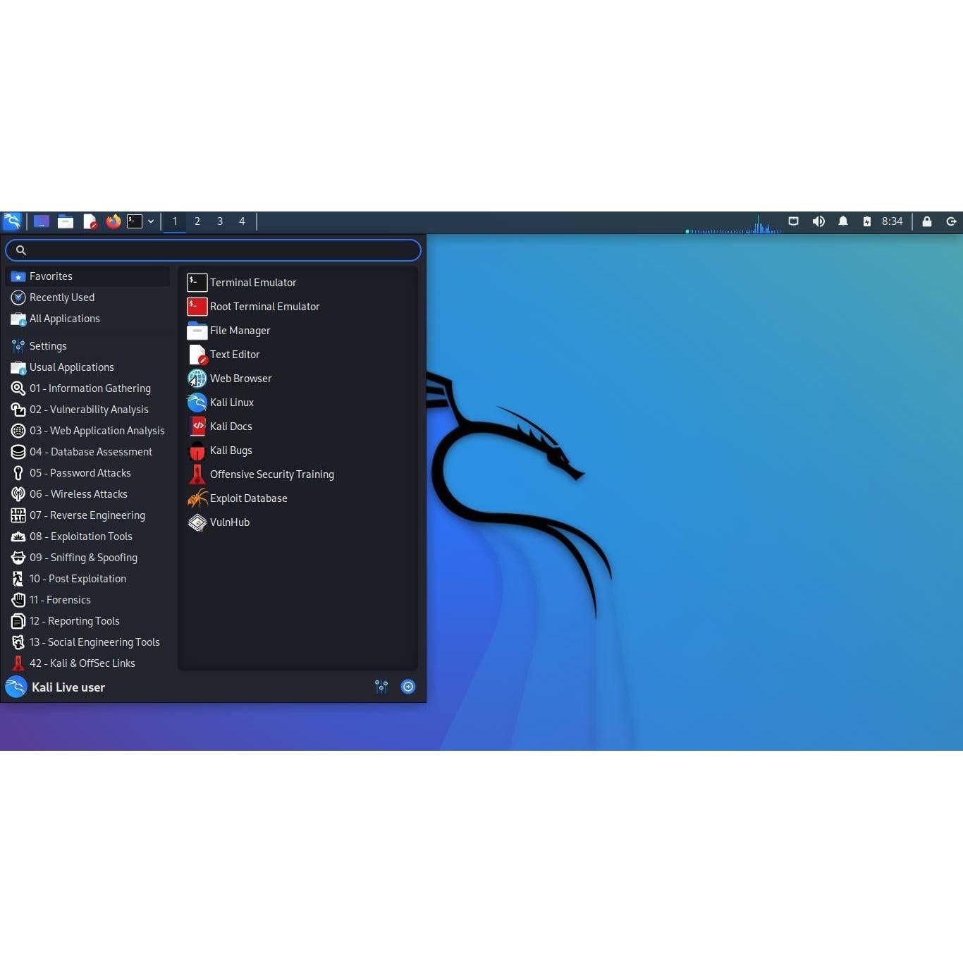 USB 32GB JIUTONGTECH 3-en-1 Kali, Tails y Caine Linux
