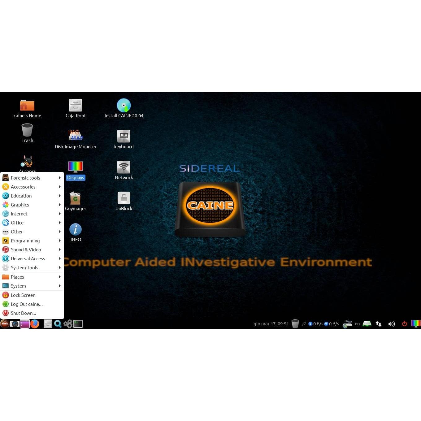 USB 32GB JIUTONGTECH 3-en-1 Kali, Tails y Caine Linux