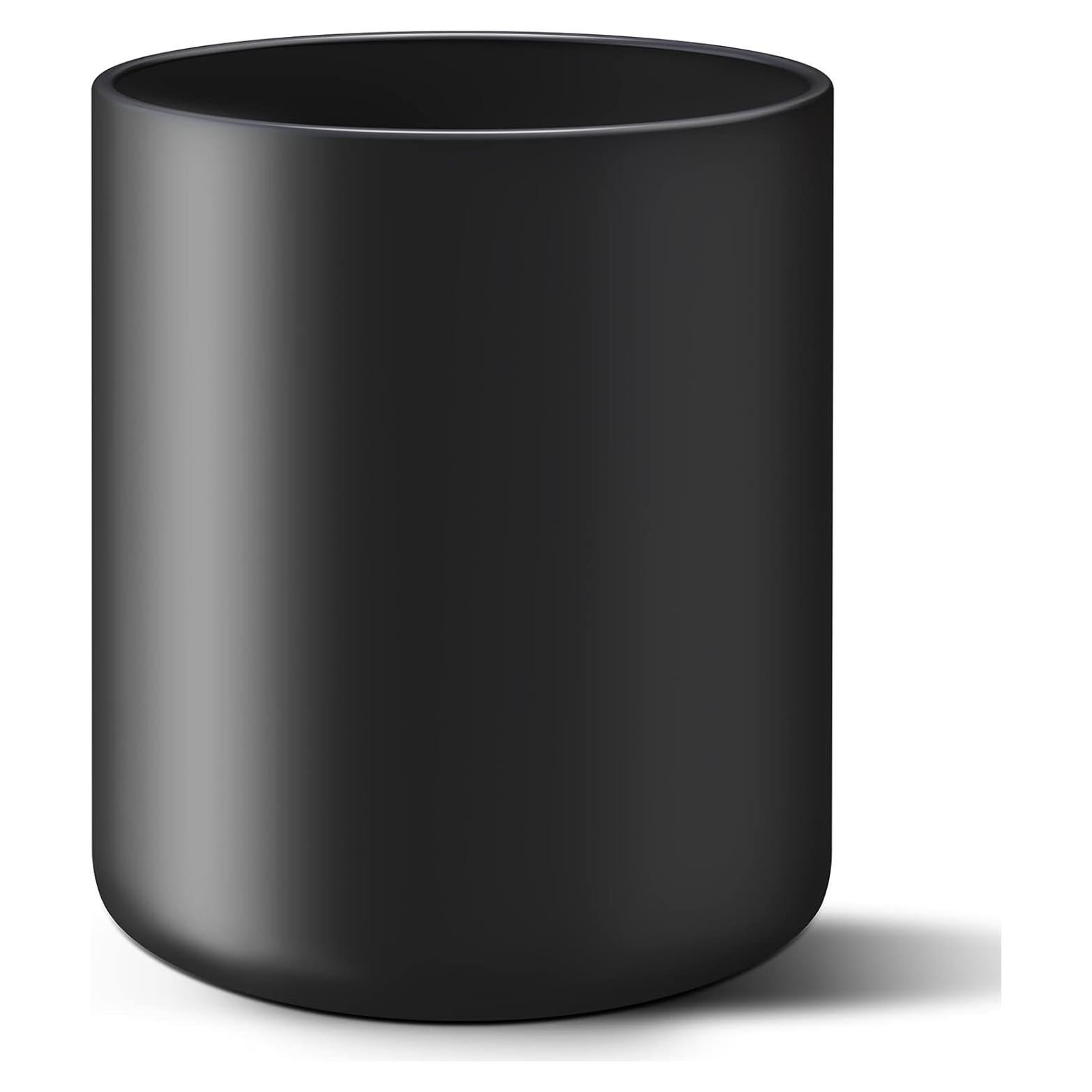 Soporte de Utensilios de Cerámica LATCHHOOK Negro Mate 16 cm