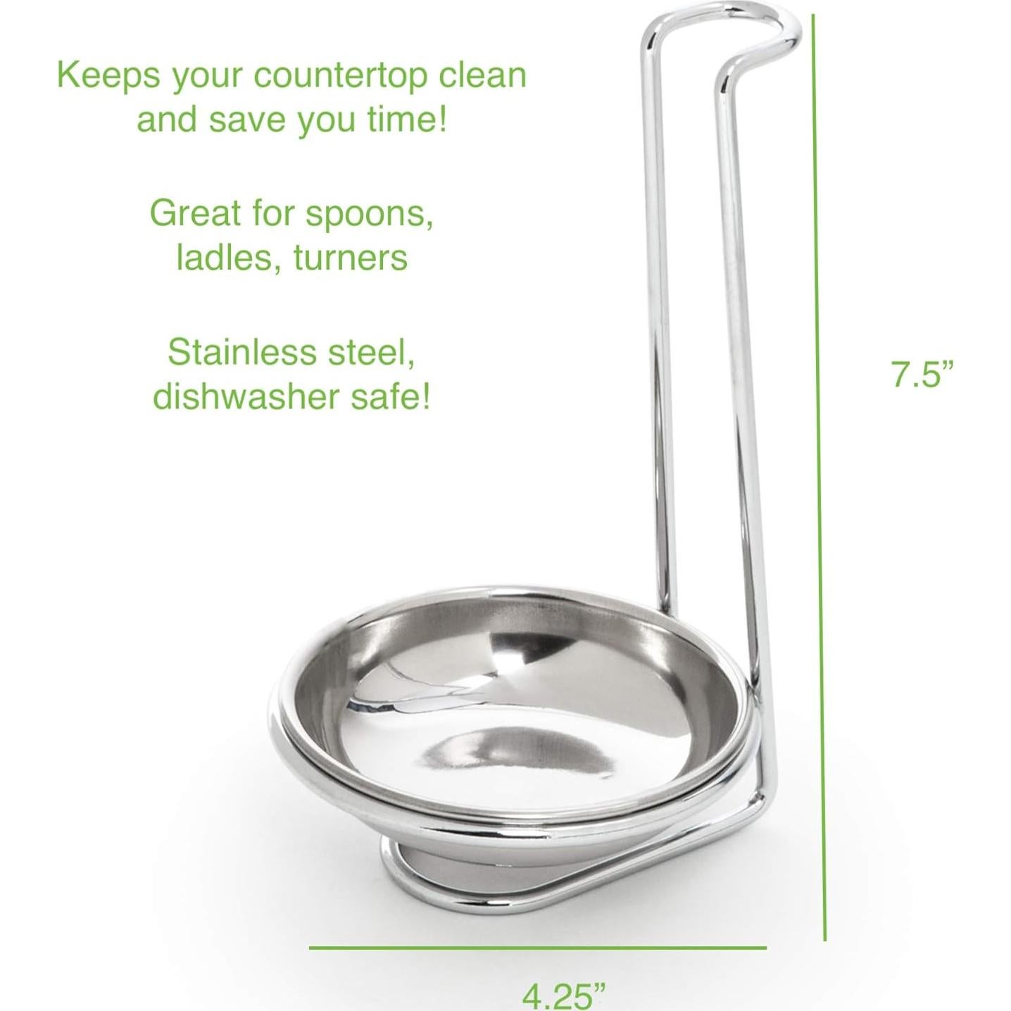 Soporte Vertical para Cucharas Fox Run 5612 Acero Inoxidable 19 cm