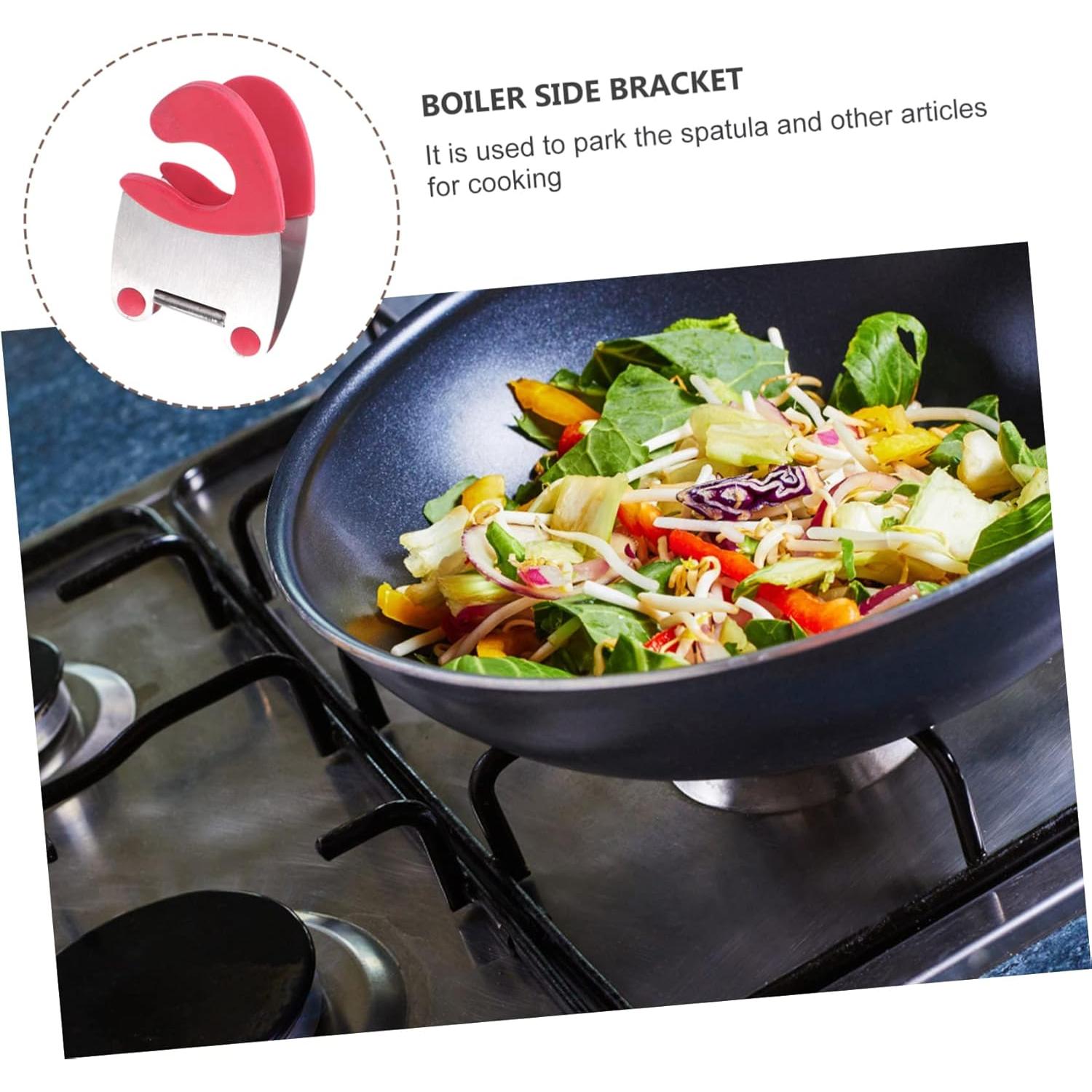 Soporte de Clip para Olla NAMOARLY Acero Inoxidable 2 Pcs