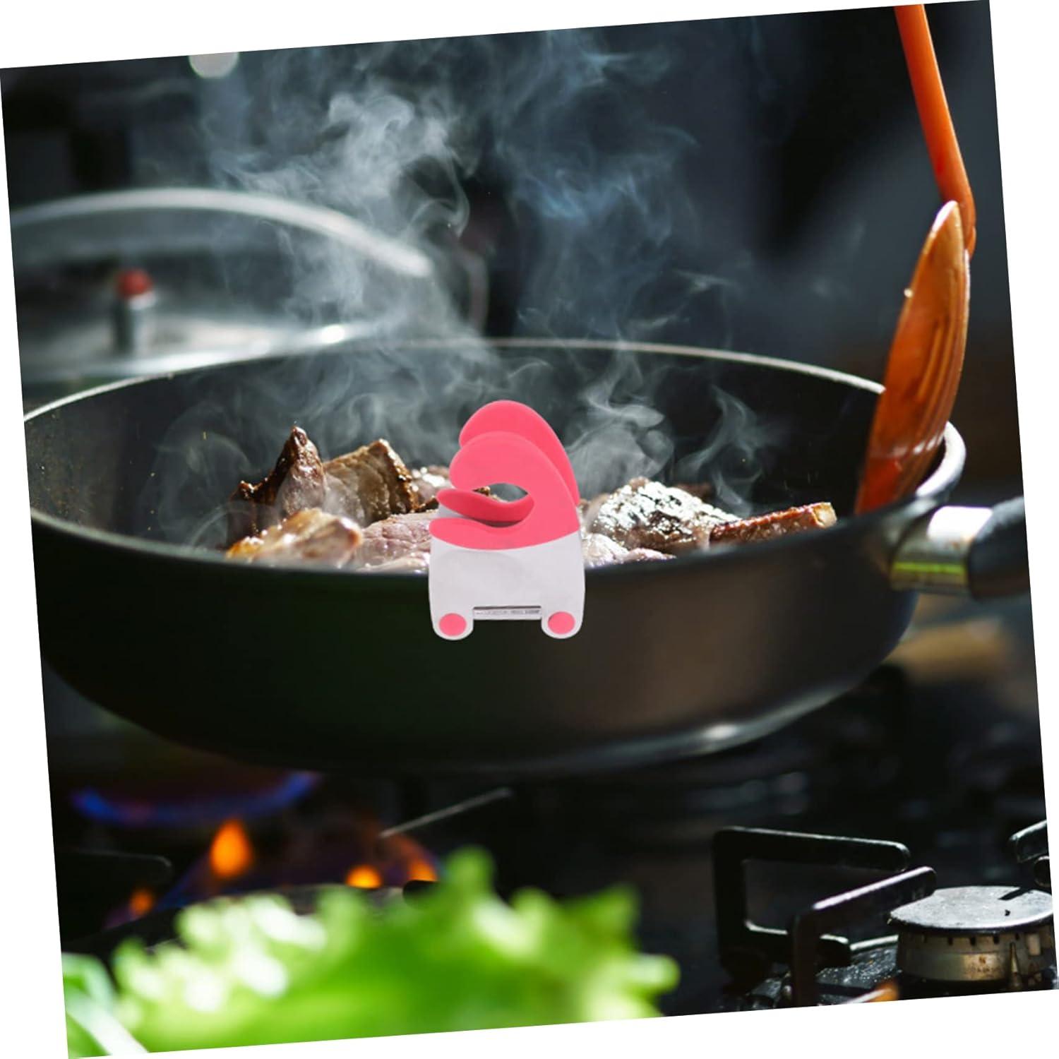 Soporte de Clip para Olla NAMOARLY Acero Inoxidable 2 Pcs