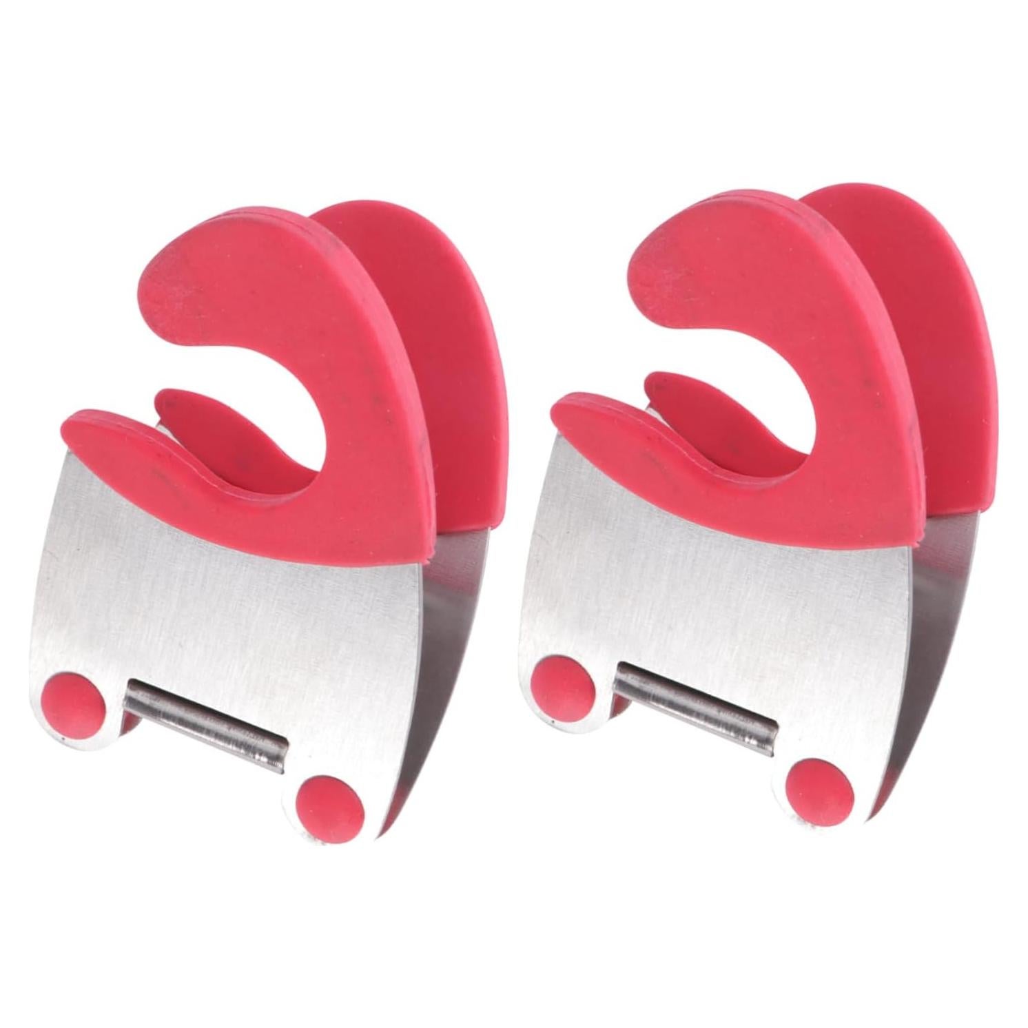 Clip para Olla IMIKEYA 2 Pcs Soporte Utensilios Cocina Acero Inoxidable
