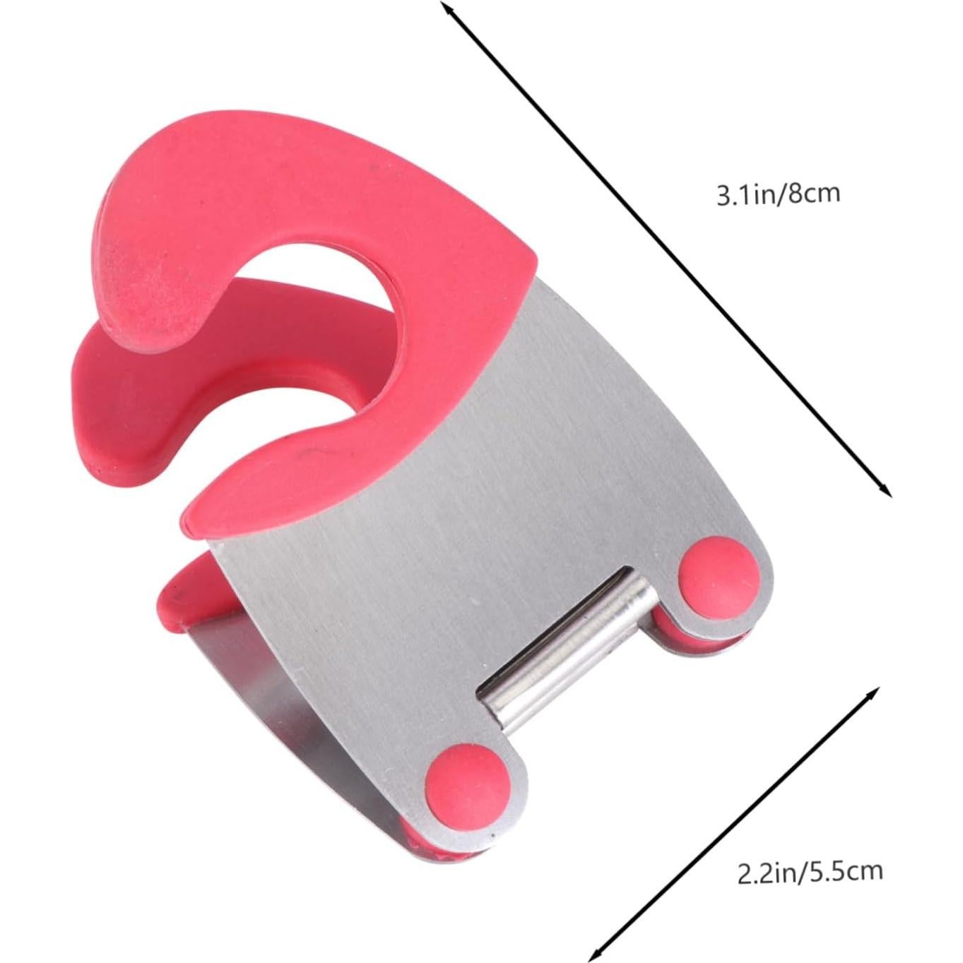 Clip para Olla IMIKEYA 2 Pcs Soporte Utensilios Cocina Acero Inoxidable