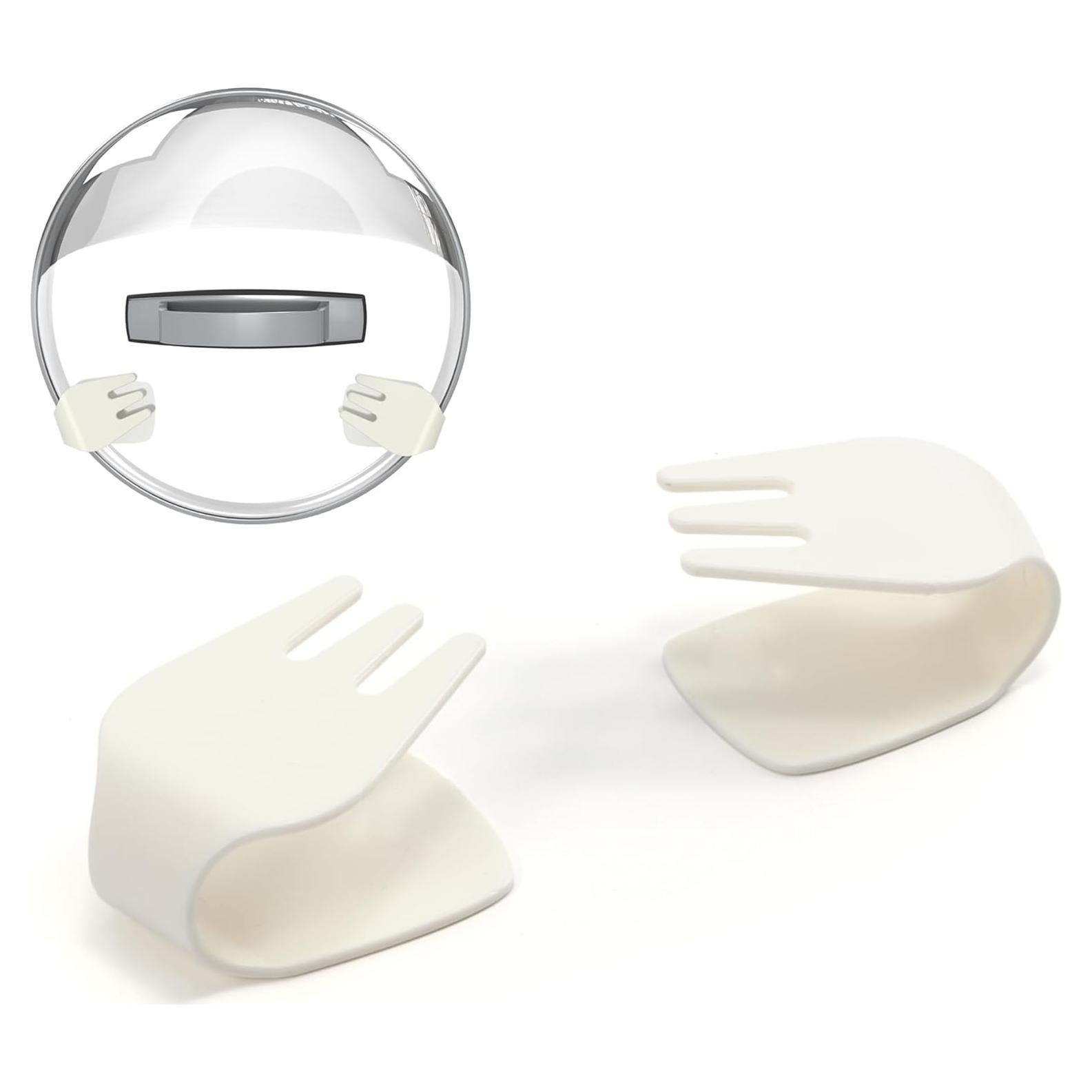 Organizador de Tapas de Olla Li & Zhao Montaje en Pared Blanco