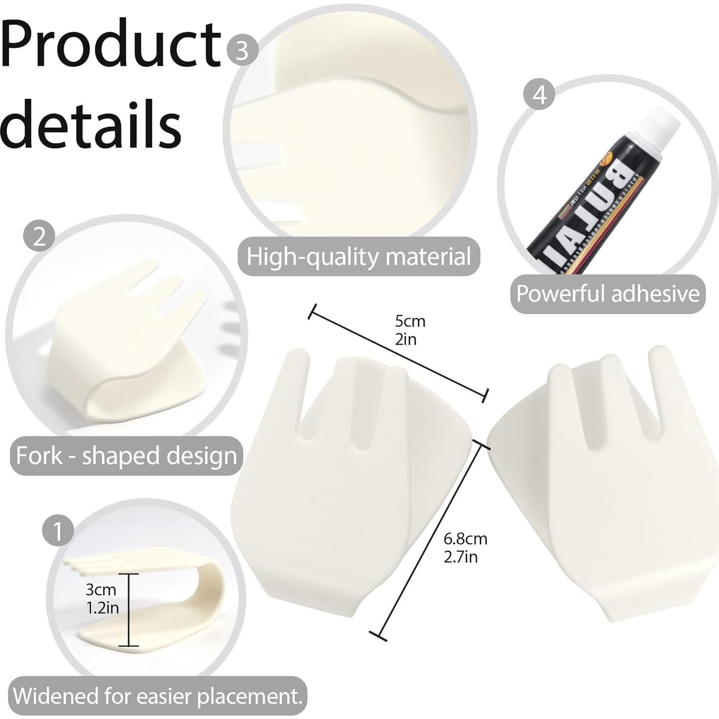 Organizador de Tapas de Olla Li & Zhao Montaje en Pared Blanco