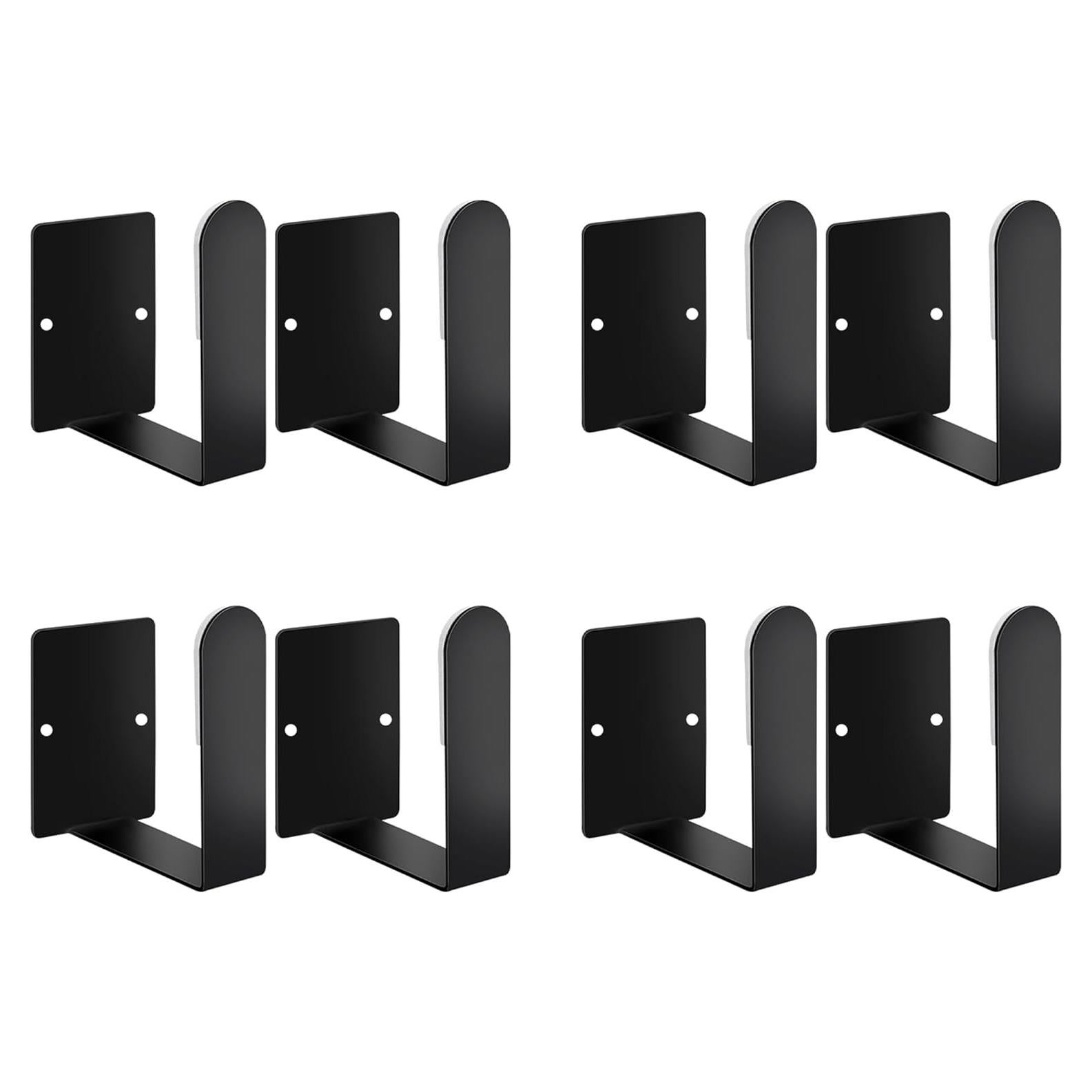 Soporte para Tapa de Olla YURINJEE Acero Inoxidable Ajustable Negro - Juego de 4