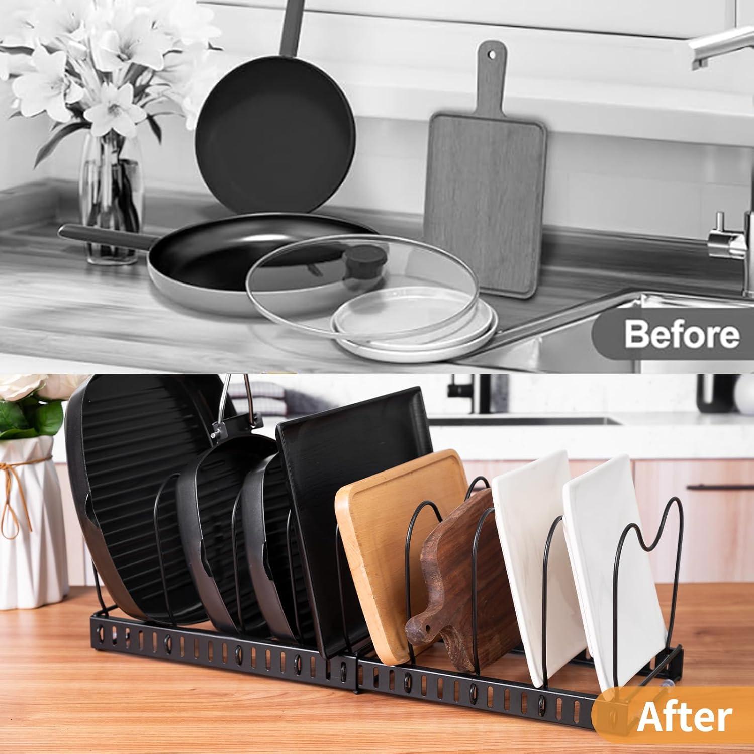 Organizador de Ollas y Sartenes FrutPunch Expandible 10 Particiones