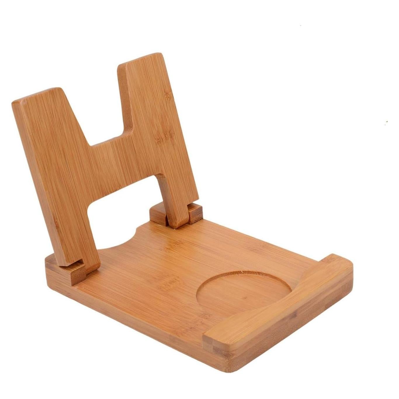 Soporte Plegable para Tapas de Olla Sulimy de Bambú Natural