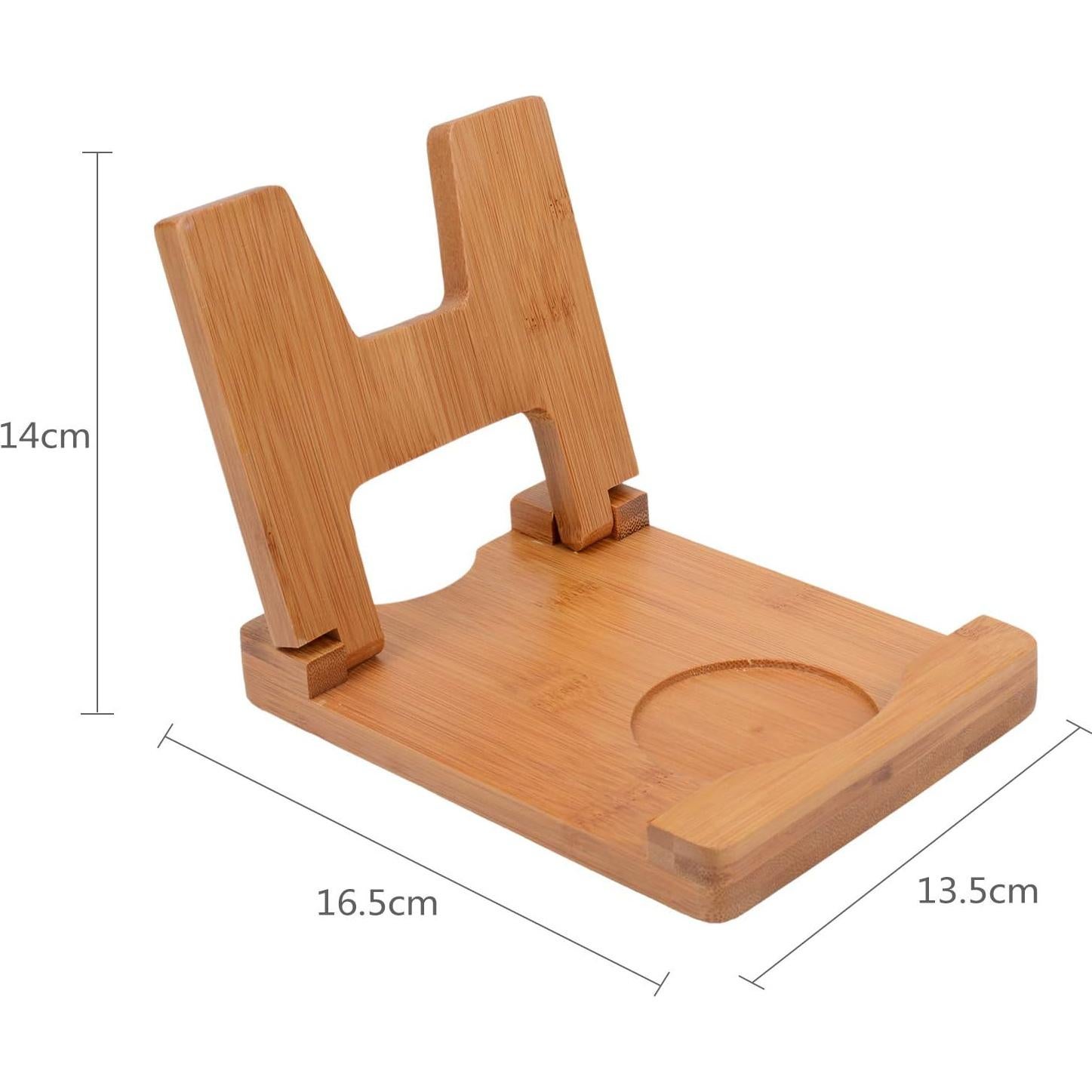 Soporte Plegable para Tapas de Olla Sulimy de Bambú Natural