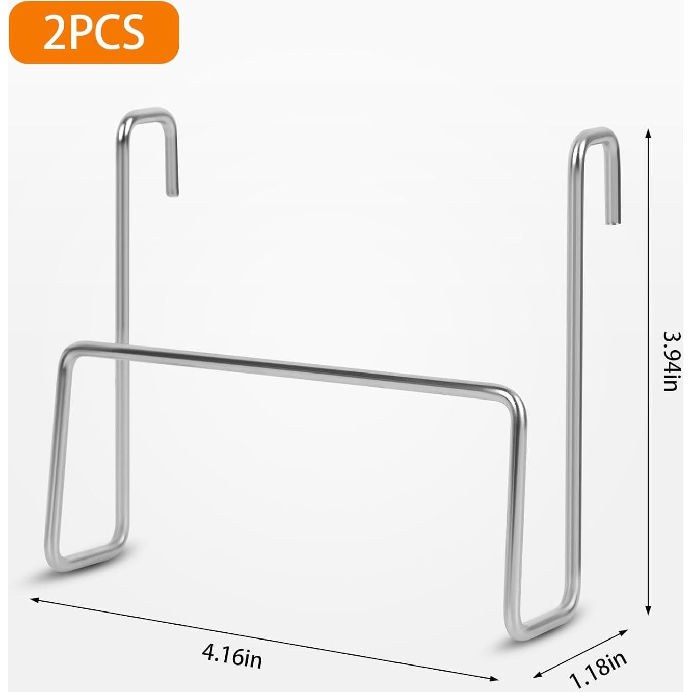 Soporte para tapa de olla de cocción lenta YiePhiot - Acero inoxidable - 2 paquetes