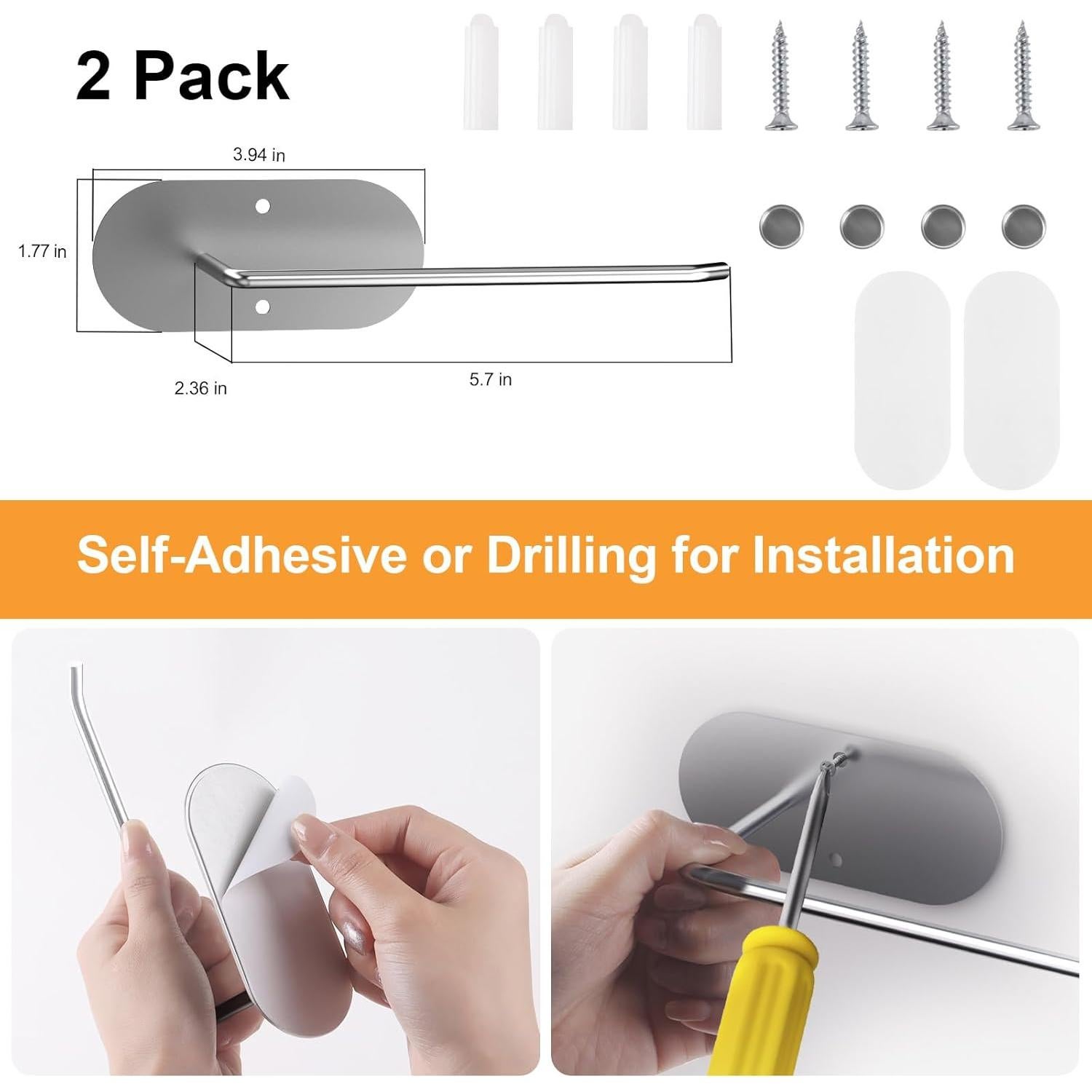 Organizador de Tapas de Vaso Keepamor - 2 Paquetes, Acero Inoxidable