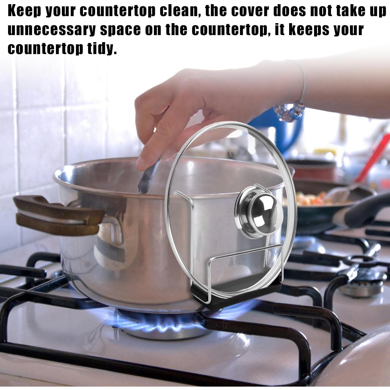 Soporte para Tapa de Olla de Cocción Lenta PEUTIER Acero Inoxidable