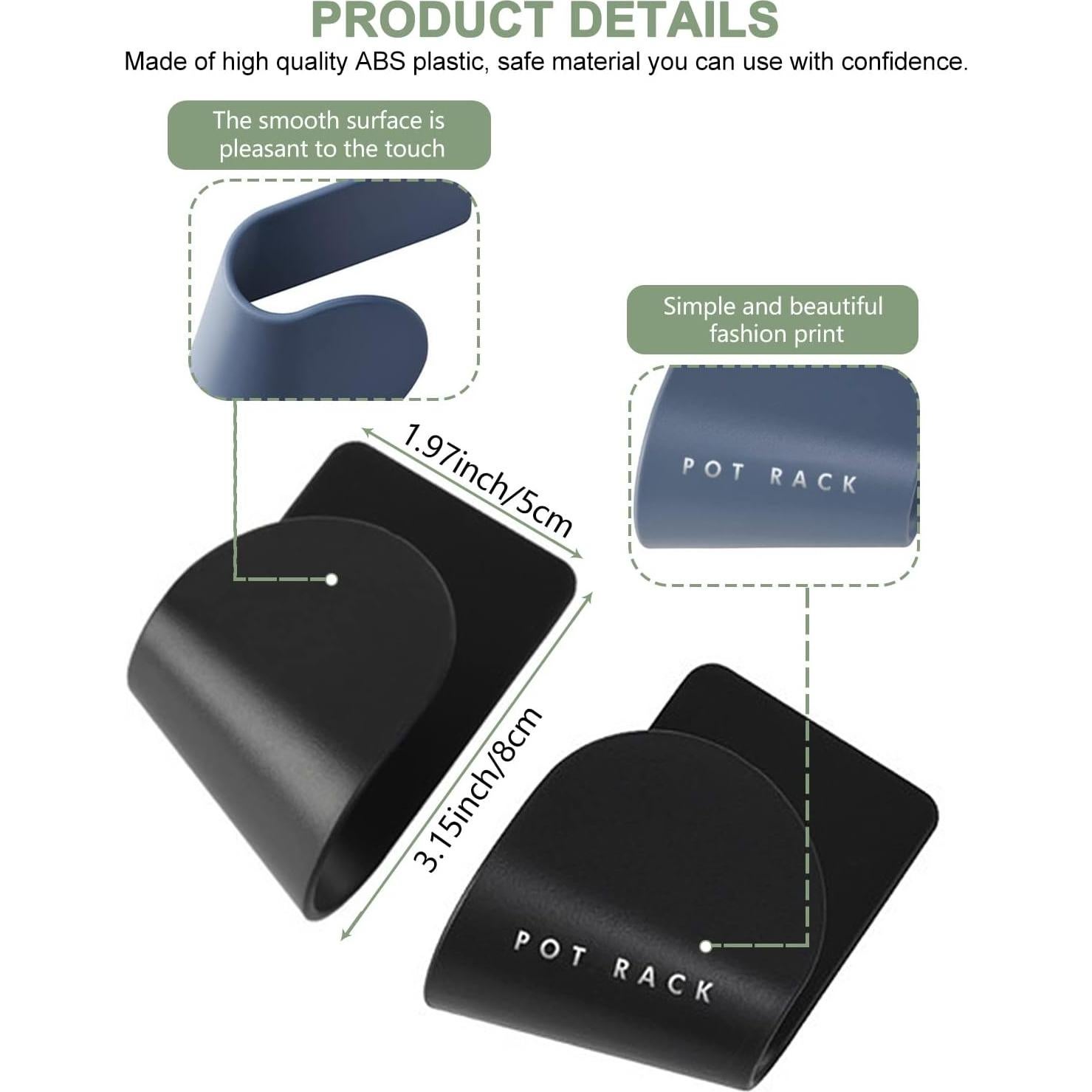 Organizador de Tapa de Olla Tendiren, 3 Soportes Ajustables
