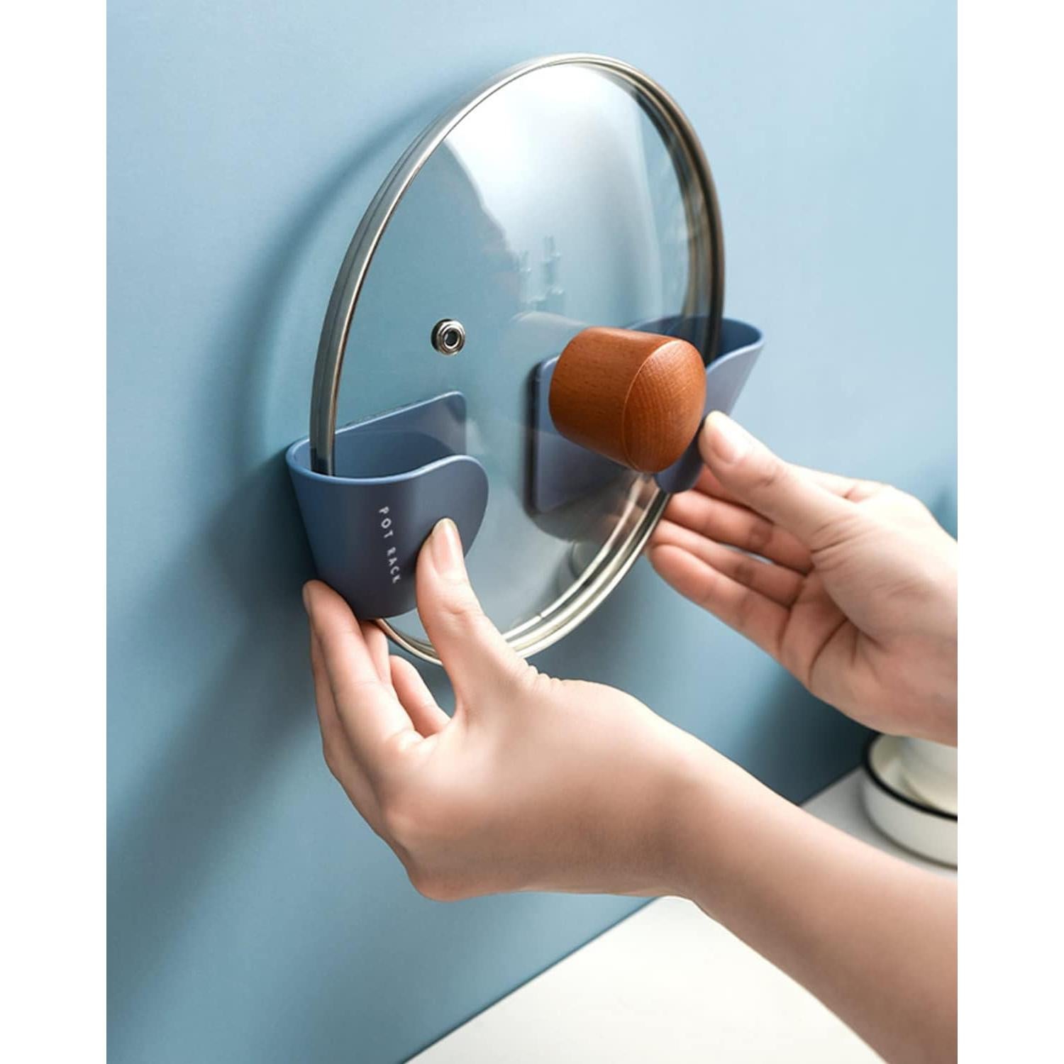 Organizador de Tapa de Olla Tendiren, 3 Soportes Ajustables