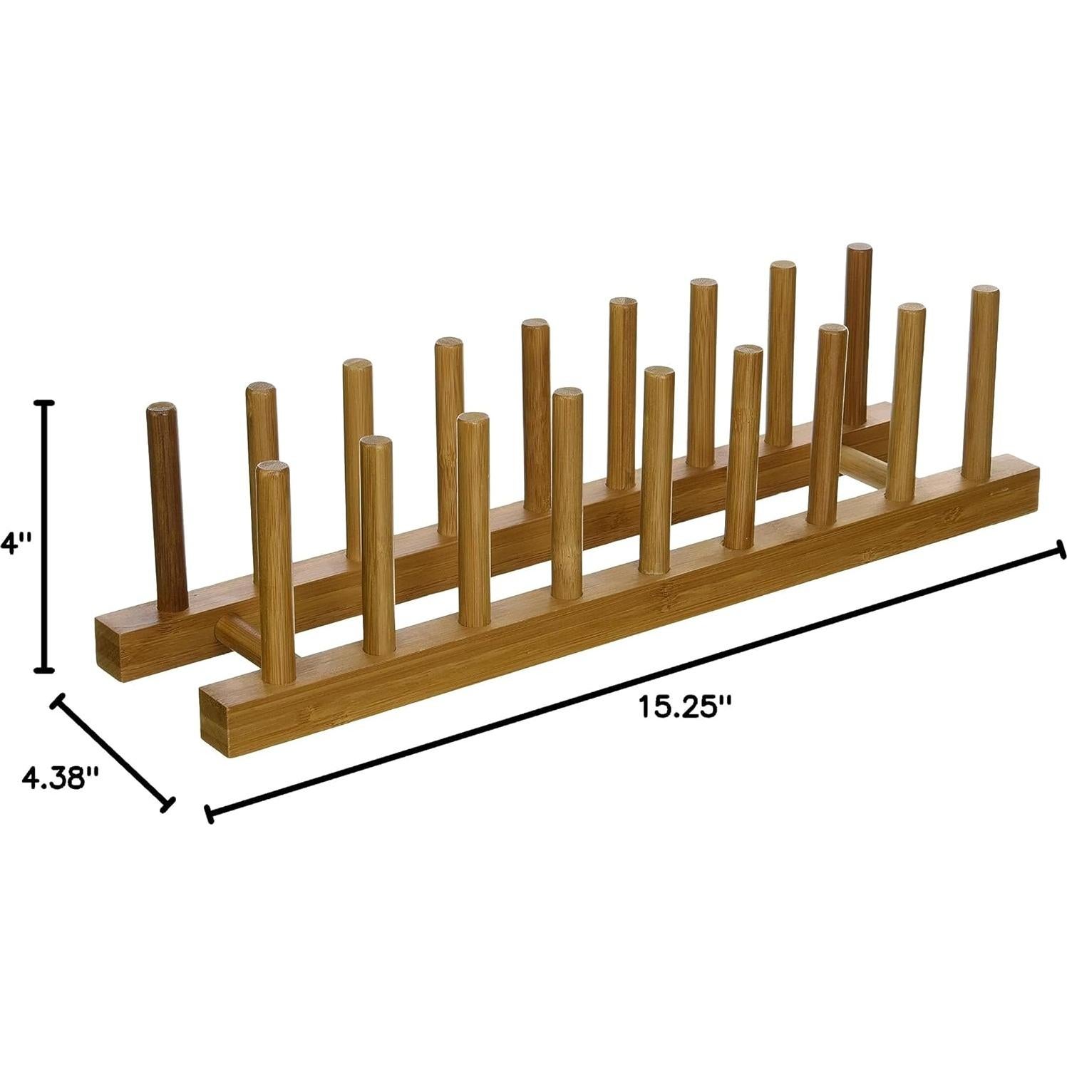 Soporte para Platos y Tapas de Olla Lipper International 887 - Bambú