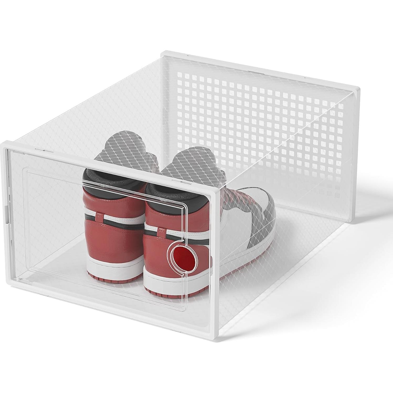 Cajas de Almacenamiento de Zapatos Kuject XX-Large 12 Piezas