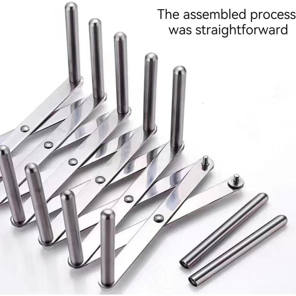 Organizador de tapas de olla SWEIBIAI de acero inoxidable 304