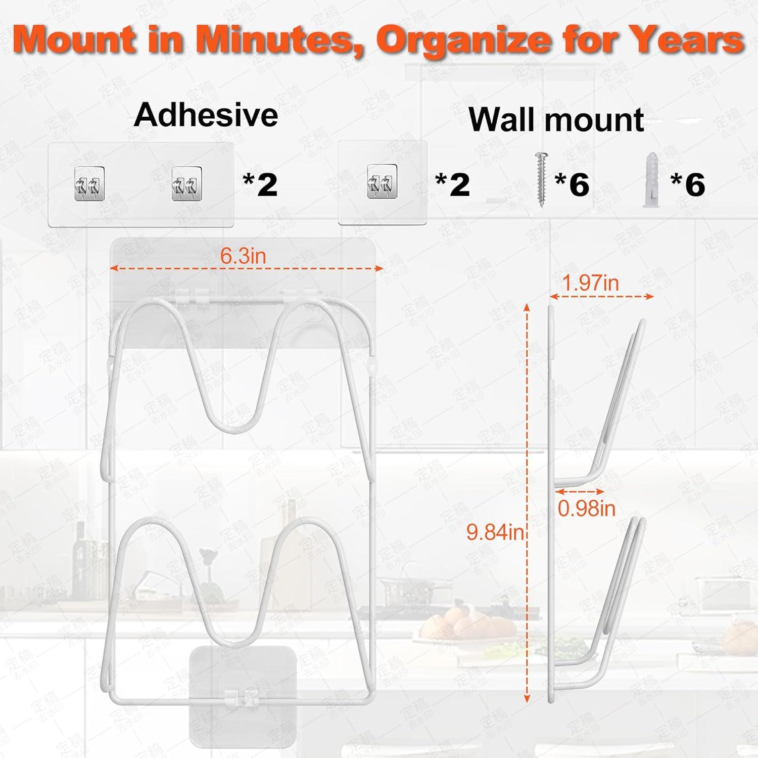 Soporte de Tapa de Olla MZTOOL 4 Niveles Blanco Organizador